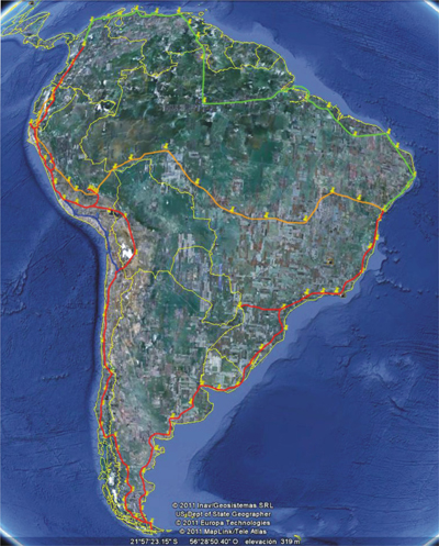 La ruta del paseo completa!