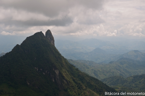 Desde la vía de Supía