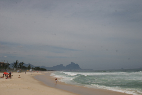 Praia con la gavea al fondo
