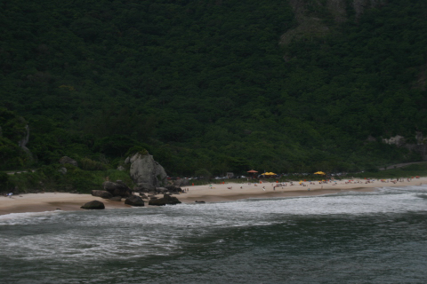 Prainha desde un mirador