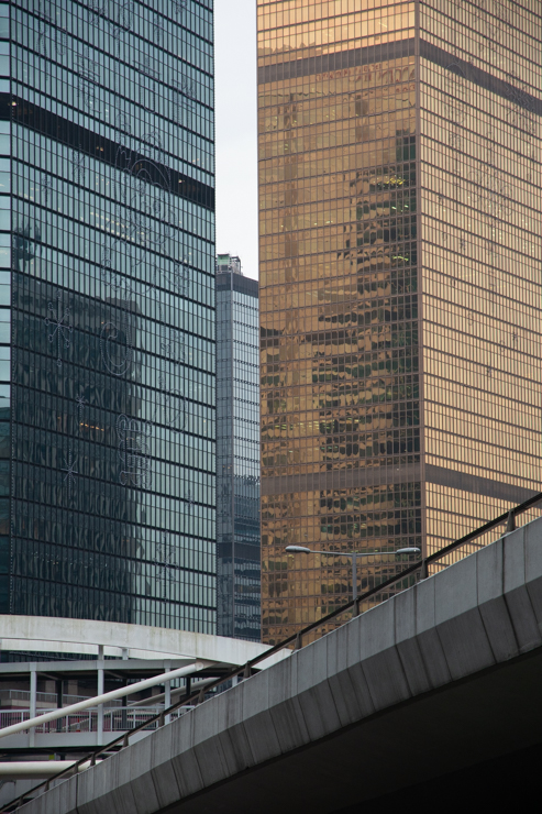 Modernos edificios Hongkoneses