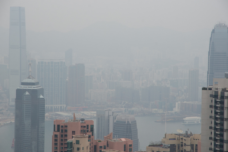 Vista desde Victoria Peak