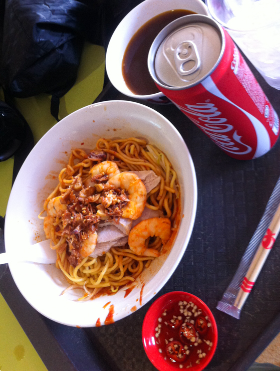 Noodles Tai, hechos en un minuto. Buenísimos!