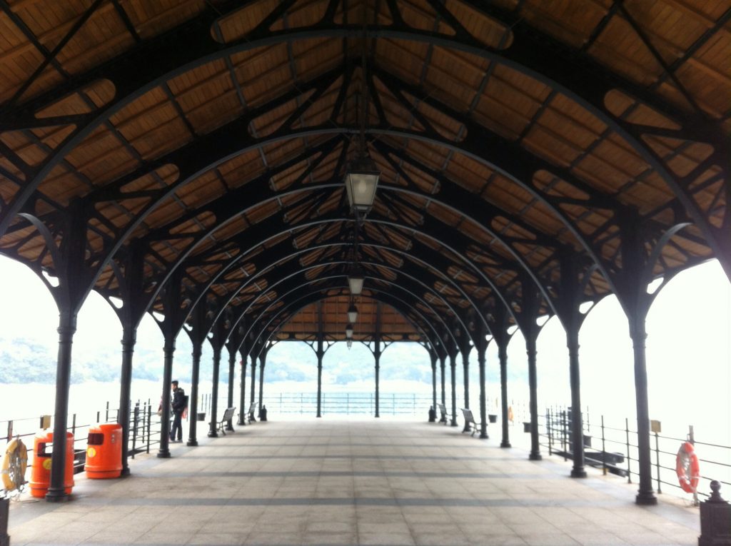 Blake Pier por dentro