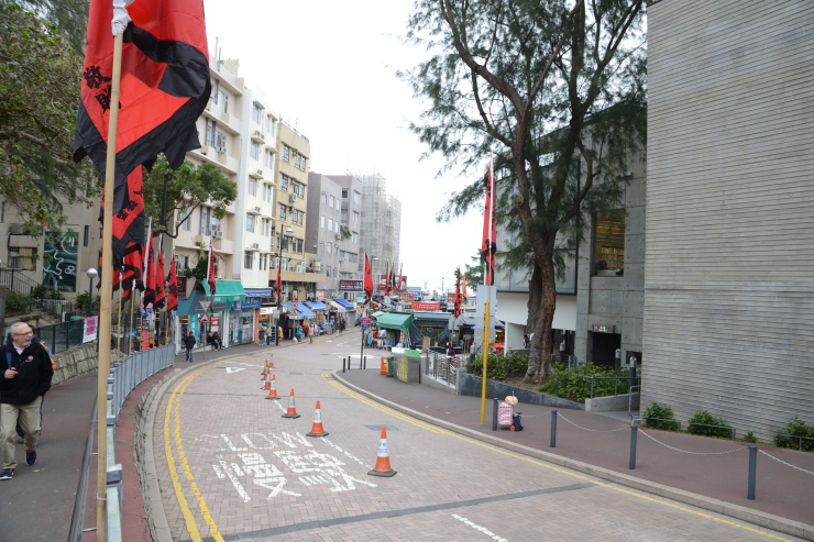Entrada a Stanley Market
