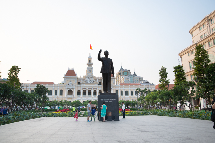 Ho Chi Minh en Ho Chi Minh o Saingón