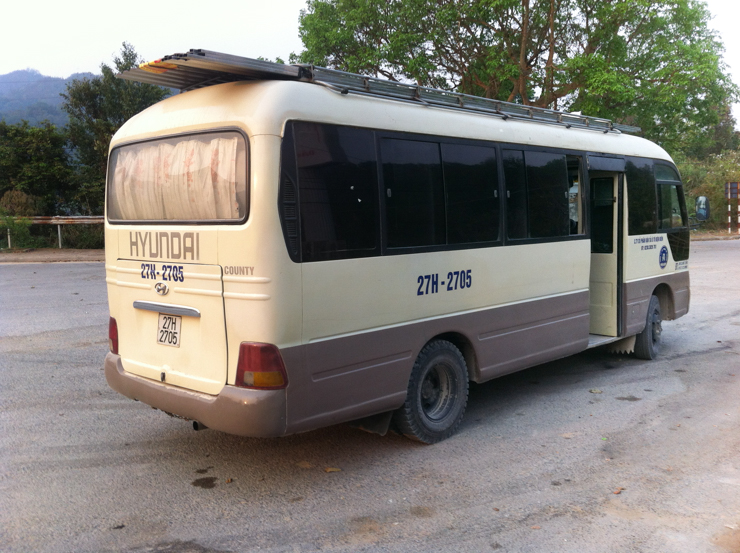 El bus del camino... parece bueno pero era una mierda