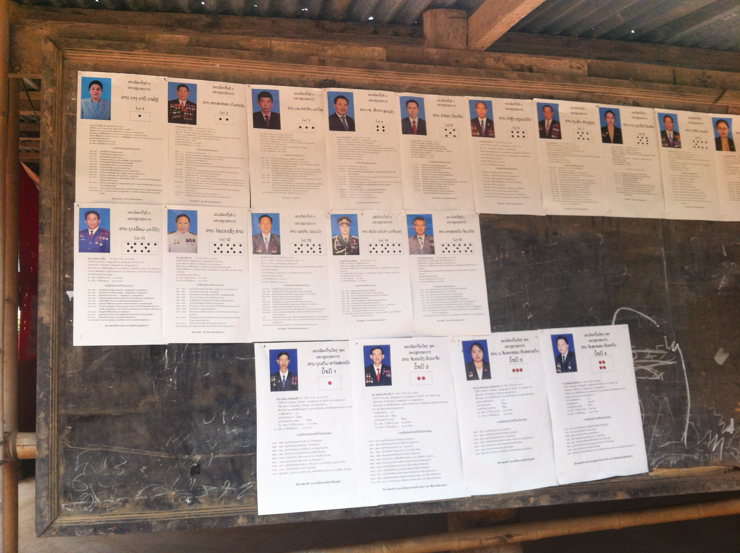 Emocionante campaña politica