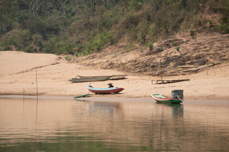 El Puerto de un pueblo rivereño