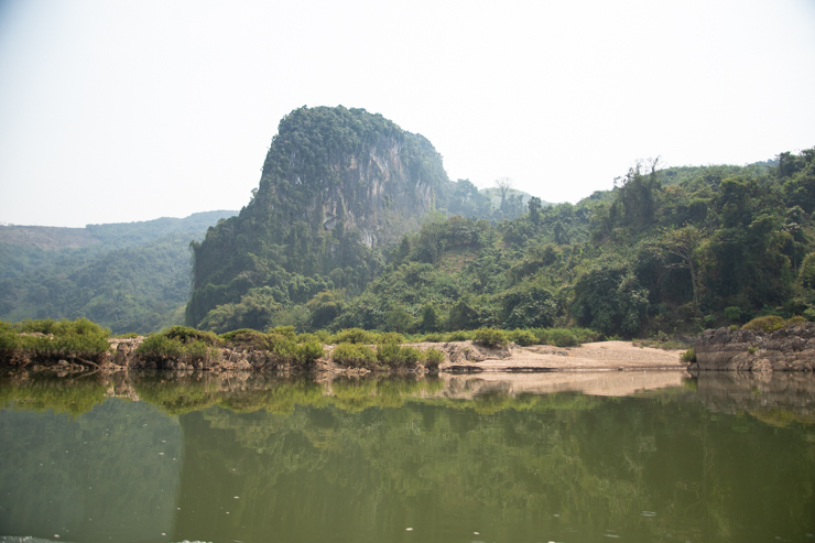 Paisaje del río Nam Ou
