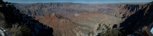 Panorámica del cañón