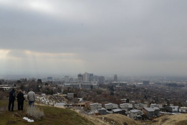 Lindo cielo de Salt Lake City