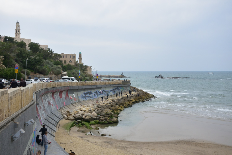 Playa para pescadores Jaffa