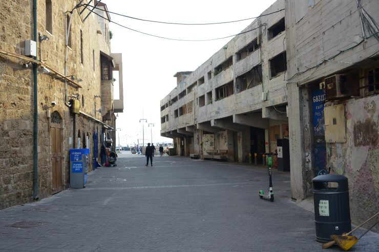 Entrada al puerto de Jaffa