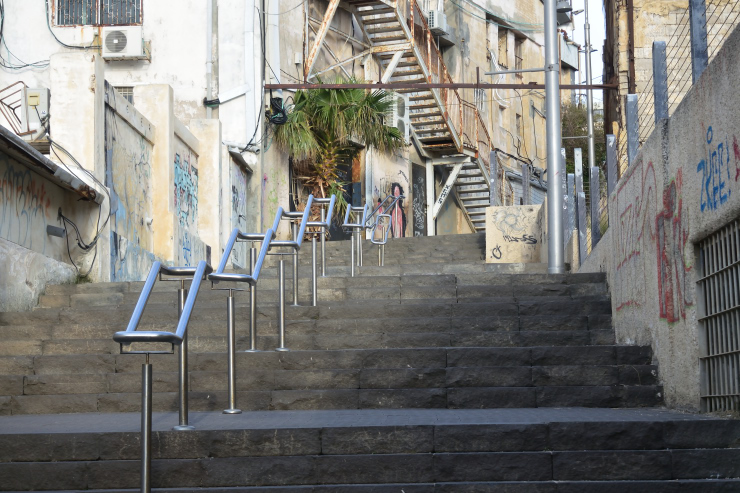 Escaleras en Jaffa