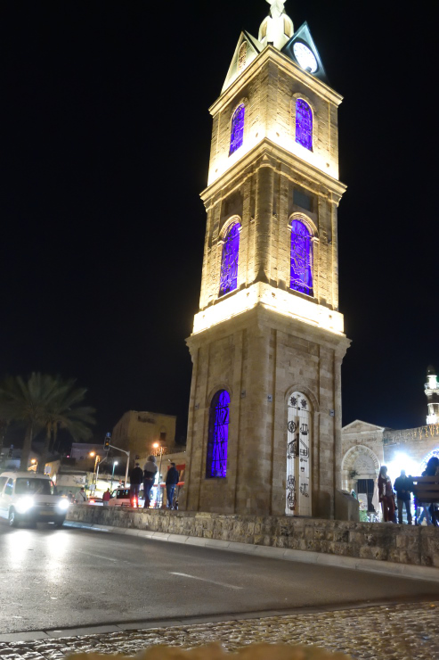 La torre del reloj Jaffa