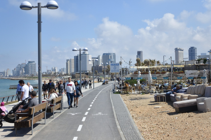 Ciclovía hacia Telaviv