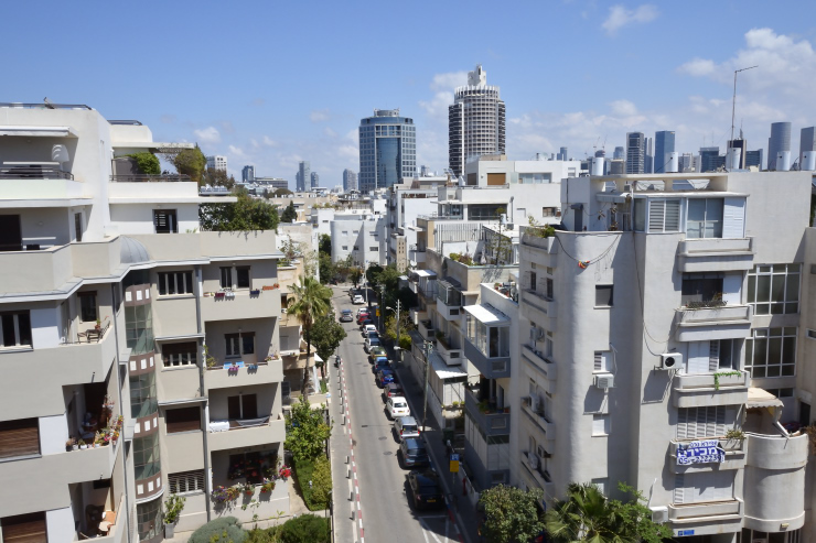 Edificios setentudos Telaviv