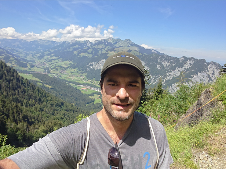 Yo juagado del sudor