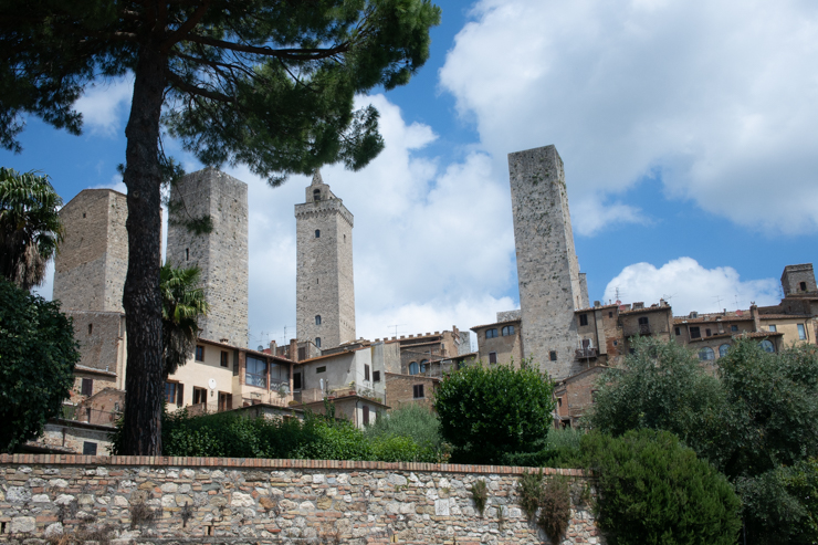 Torres sin ninguna funcionalidad en San Gimignano