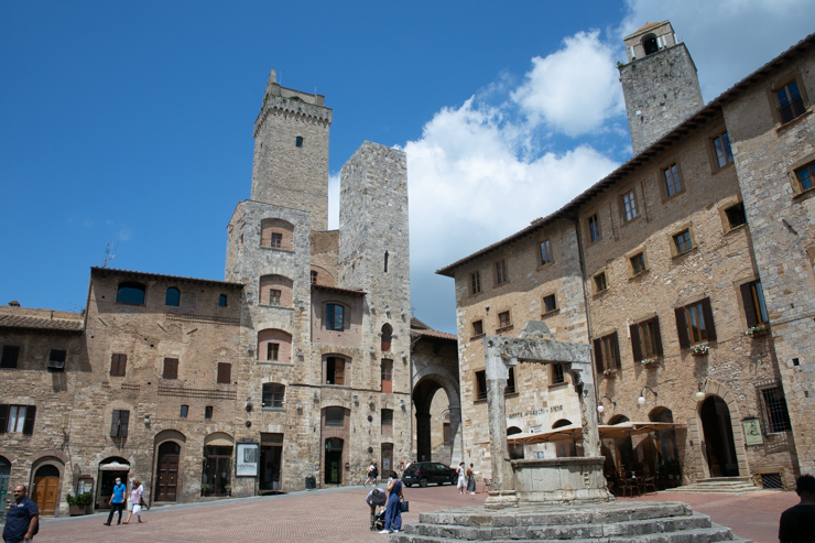 San Gimignano - Volterra