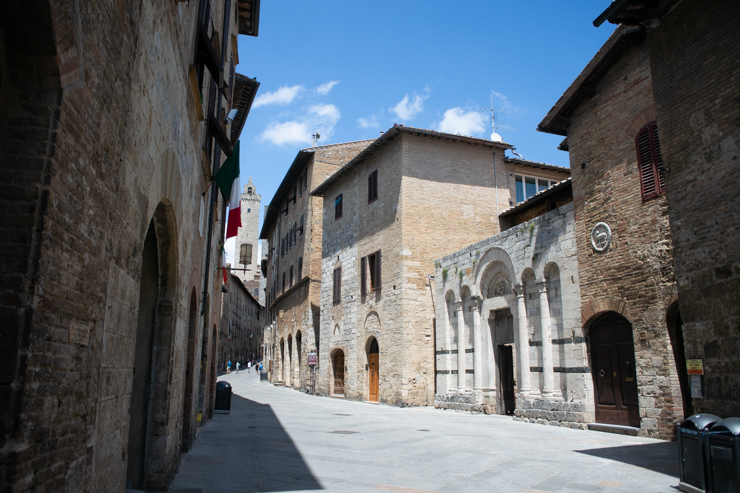 Calle Principal de San Gimignano