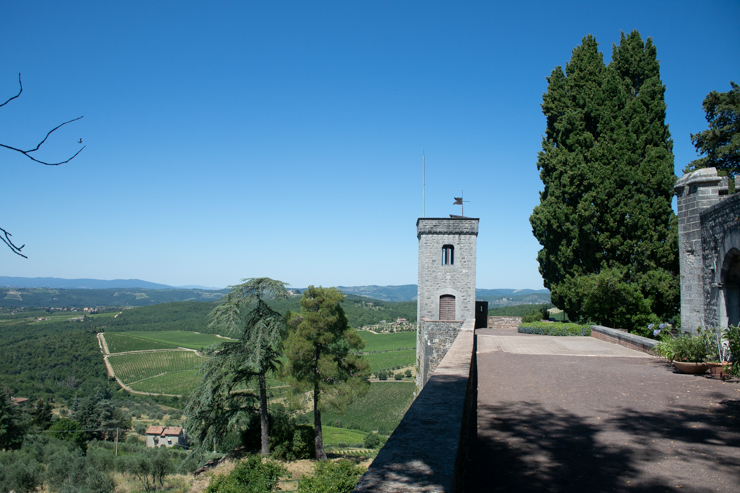 Il castello di Brolio, Chianti
