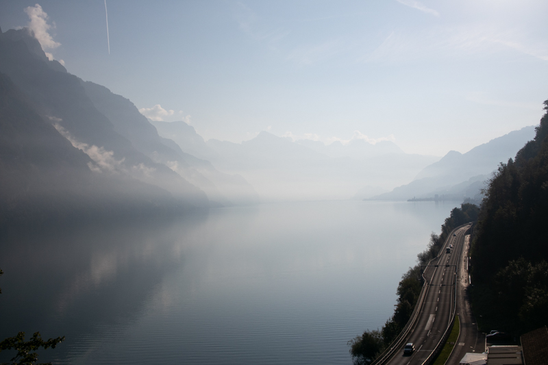 El Wallensee al amanecer