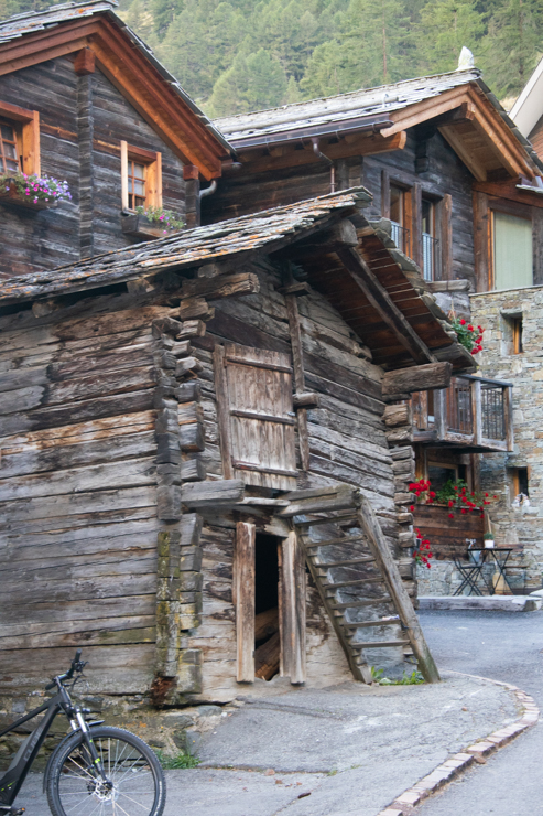 Casa cuando Zermatt era un poblado de campesinos