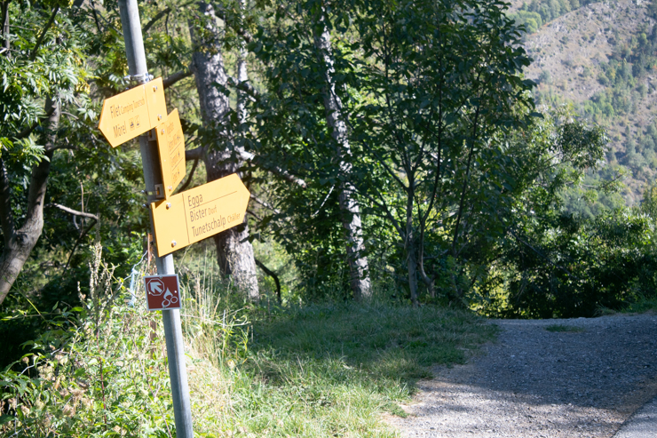 La señalización a seguir (la de abajo!)