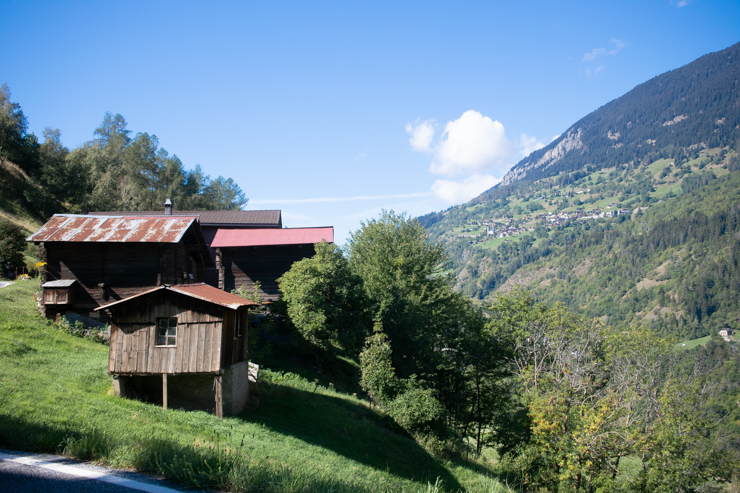 Vista de Riederalp – al fondo