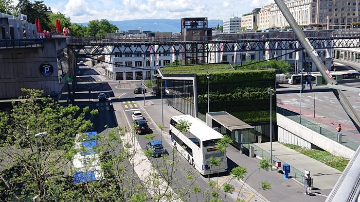 Lausanne tiene varios pisos