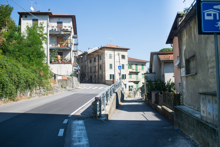 Subida paralela al Civiglio en Como