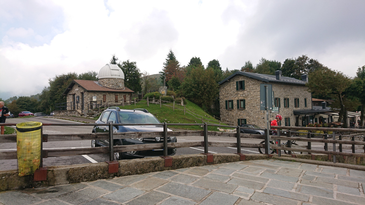 Telescopio en la Colma di Sormano